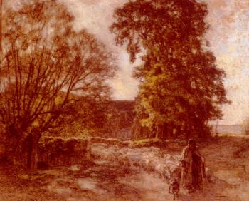 萊昂 奧古斯汀 萊爾米特 Shepherd and Sheep 萊昂 奧古斯汀 萊爾米特 Shepherd and Sheep